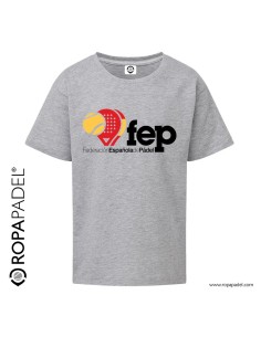 Camiseta de pádel FEP "Federación Española de Pádel" en ROPAPADEL 2