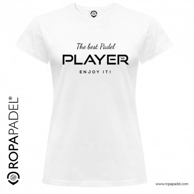 Camiseta The Best Player mujer