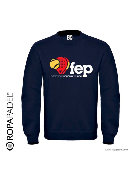 Sudadera de pádel FEP "Federación Española de Pádel" en ROPAPADEL Sudadera de pádel FEP "Federación Española de Pádel" en ROPAPADEL