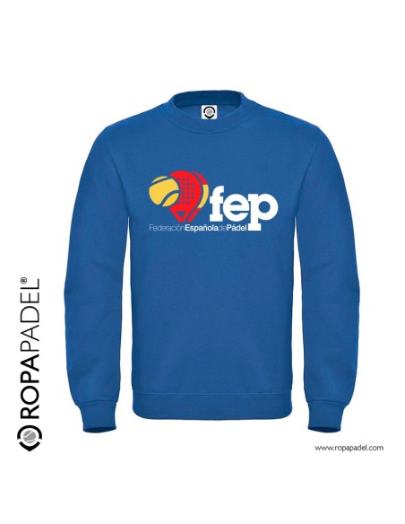 Sudadera de pádel FEP "Federación Española de Pádel" en ROPAPADEL Sudadera de pádel FEP "Federación Española de Pádel" en ROPAPADEL