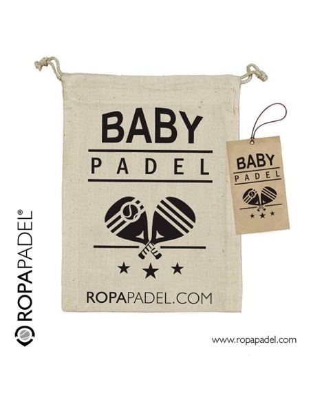 Body de pádel para bebé "BORN TO PLAY PADEL" - Comprar en ROPAPADEL