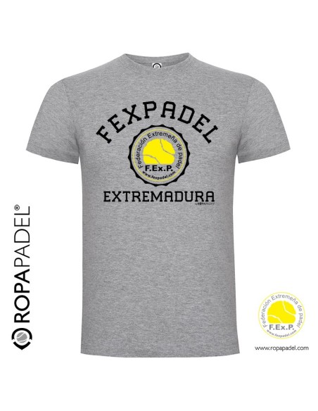 Camiseta de pádel hombre FEXPADEL URBAN 2019 "Federación Extremeña de Pádel"