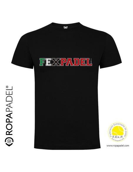 Camiseta de Pádel hombre FEXPADEL URBAN 2018 "Federación Extremeña de Pádel" Camiseta de Pádel hombre FEXPADEL URBAN 2018 "Federación Extremeña de Pádel"