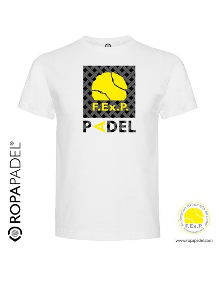 Camiseta de pádel hombre FEXPADEL URBAN 2021 "Federación Extremeña de Pádel" Camiseta de pádel hombre FEXPADEL URBAN 2021 "Federación Extremeña de Pádel"