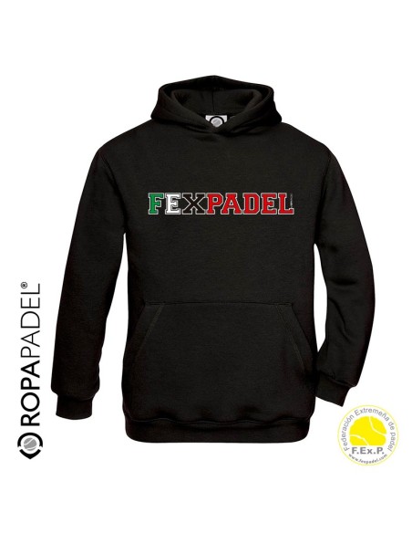 Sudadera de Pádel FEXPADEL URBAN 18 "Federación Extremeña de Pádel" Sudadera de Pádel FEXPADEL URBAN 18 "Federación Extremeña de Pádel"