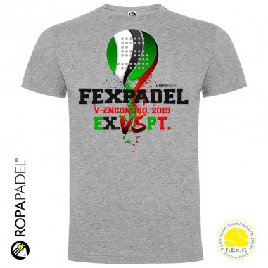 Camiseta Fexpadel V Encontro Extremadura vs Portugal