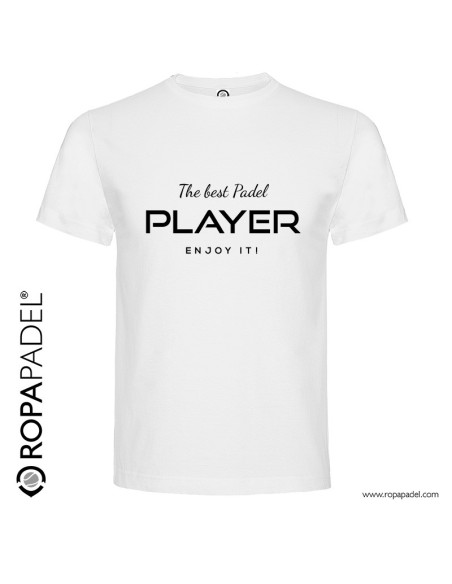 Camiseta de pádel hombre "THE BEST PLAYER PADEL" Camiseta de pádel hombre "THE BEST PLAYER PADEL"