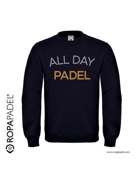 Sudadera de pádel "All Day Padel" - Compra ropa de padel en ROPAPADEL Sudadera de pádel "All Day Padel" - Compra ropa de padel en ROPAPADEL
