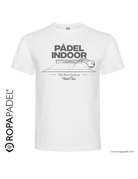 Camiseta de pádel de hombre "PADEL INDOOR CÁCERES" Camiseta de pádel de hombre "PADEL INDOOR CÁCERES"