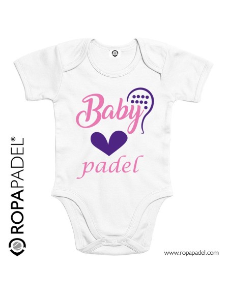 Body de pádel para bebé "BABYPADEL BABY" Body de pádel para bebé "BABYPADEL BABY"