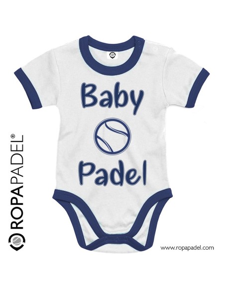 Body de pádel para bebé "BABYPADEL HAPPY" - Comprar Bodys en ROPAPADEL Body de pádel para bebé "BABYPADEL HAPPY" - Comprar Bodys en ROPAPADEL