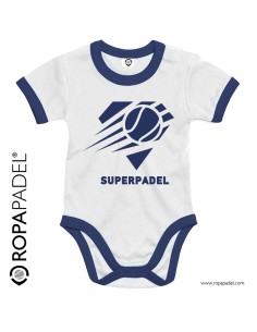 Body de pádel para bebé "BABYPADEL SUPERPADEL - Bodys en ROPAPADEL 2