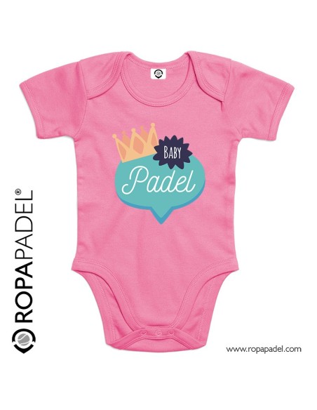 Body de pádel para bebé "BABYPADEL KING" Body de pádel para bebé "BABYPADEL KING"