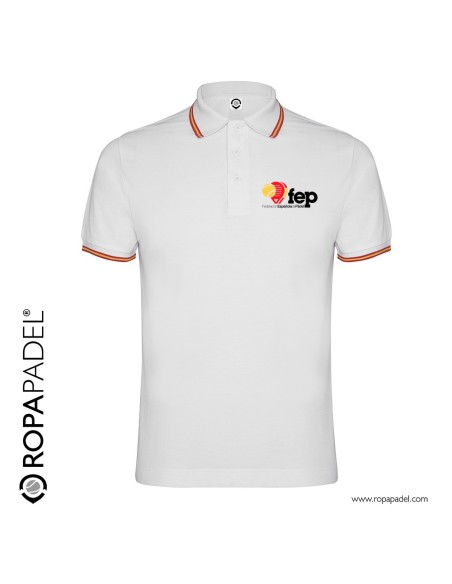Polo de pádel FEP "Federación Española de Pádel" en ROPAPADEL