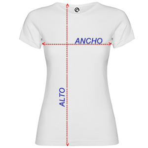 Medidas Camiseta Mujer